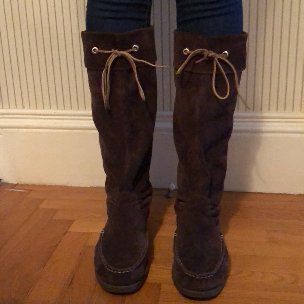 Suede Sperry Boots